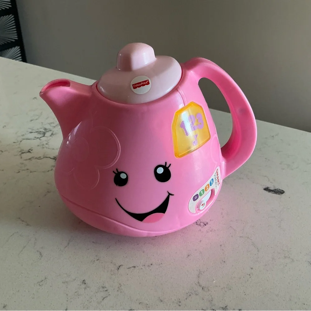 Fisher price laugh and learn smart stages tea set for two tea pot